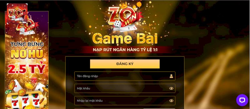 Đăng ký chơi game là hoàn toàn miễn phí