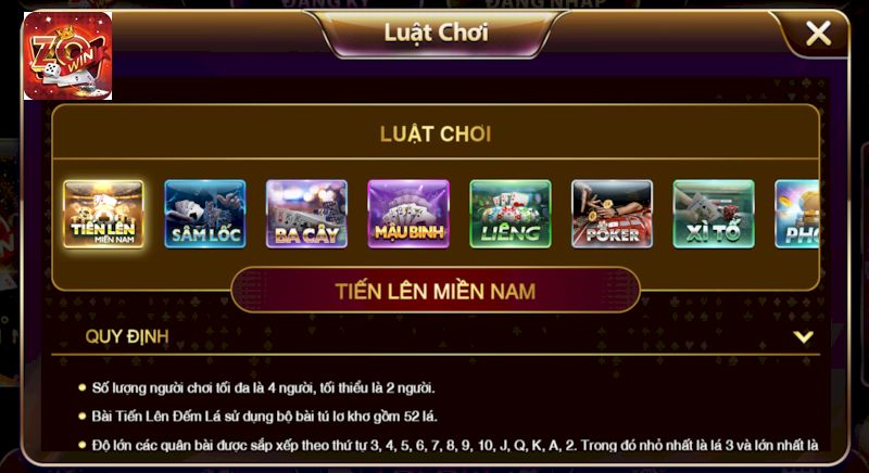 Xanh chín trong luật chơi của các tựa game Zowin